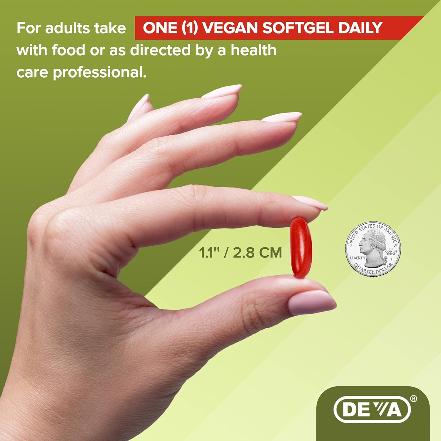 Buy now DEVA Vegan Omega-3 DHA-EPA 500MG â€“ No Carrageenan, Non-Fish Oil Derived from Algae, Non-GMO, 60 Gelatin-Free Softgels at indiglob india