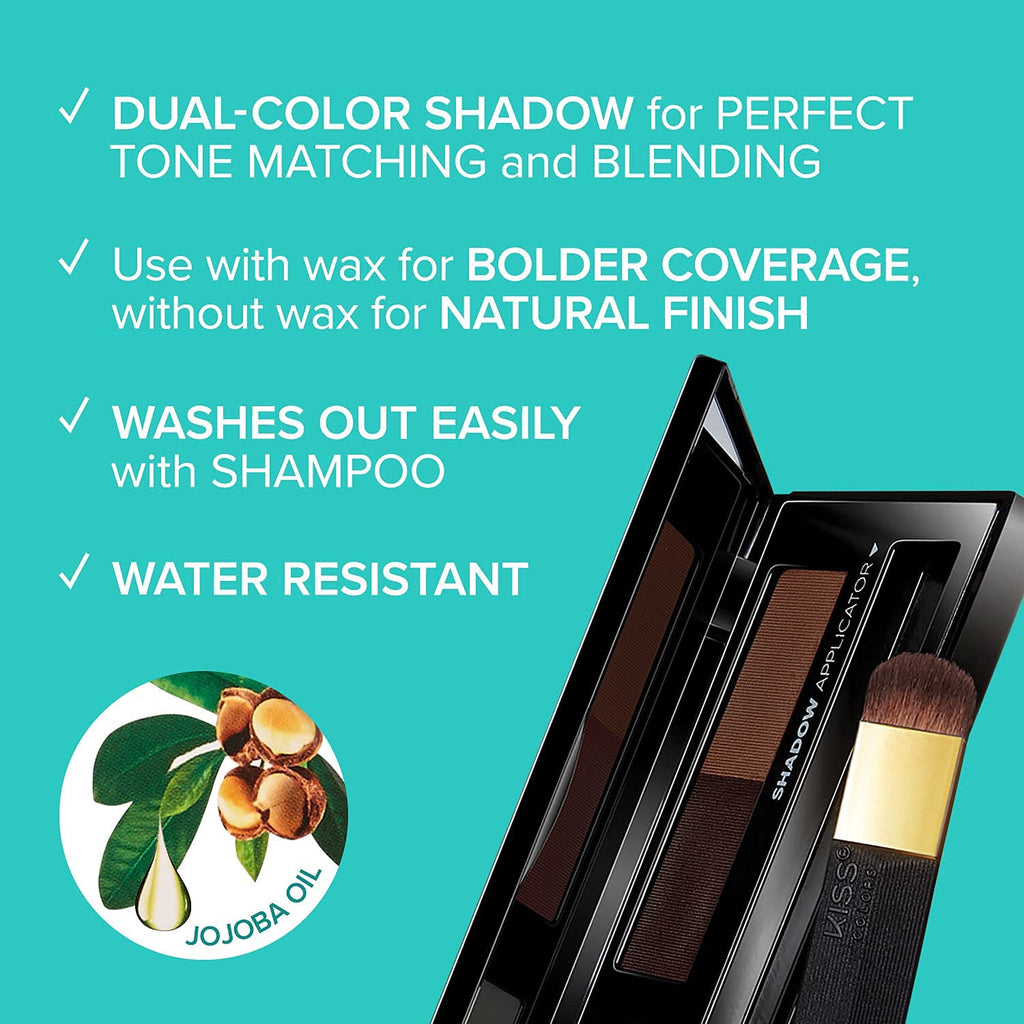 Buy now KISS Quick Cover Root Touch-Up Hair Shadow Dark Brown QCS02 at indiglob india