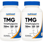 Nutricost TMG (Trimethylglycine) 750mg, 120 Capsules
