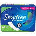 Buy now Stayfree Maxi Super Long Wingless Reliable Protection and Absorbency Pads For Women, 48 Count (Pack of 1) 48 Count (Pack of 1) Without Wings at indiglob india