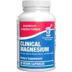 Triple Magnesium Complex 400 Mg - Clinical Formula Chelated Magnesium Supplement with Glycinate Malate and Citrate for Optimal Muscle Nerve Bone & Digestive Health Support - 1 Month Supply