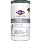 Buy now CLOROX Healthcare VersaSure Cleaner Disinfectant Wipes, 6" x 5", 150 Count Canister (Package May Vary) at indiglob india
