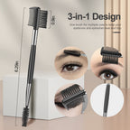 Eyelash Comb Lash Separator Tool Brow Brush | Lash Spoolie Professional Eye Makeup Tools