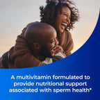 One A Day Men's Pre-Conception Health Multivitamin to Support Sperm Health, Supplement for Men with Vitamin C, Vitamin E, Selenium, Zinc, and Lycopene, 30 Count