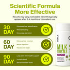 Uvola Milk Thistle Liver Detox - 100% Natural Vegan Support - 60 Capsules | Official Brand, Silymarin, 8 In 1 Blend, Non-GMO, Gluten-Free, Soy-Free, Antioxidant Support, Health Detox