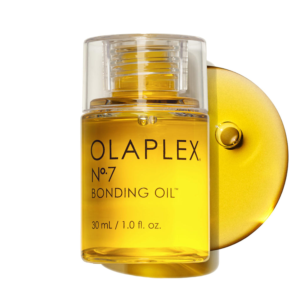 Olaplex N°.7 Bonding Hair Oil | High Shine, 30 mL | Heat Protection Up to 450°F/232°C, Use on Wet or Dry Hair, Vitamin E and Sunflower Seed Oil