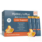 Hydralyte Liver Support + Electrolytes Milk Thistle Drink, Blood Orange
