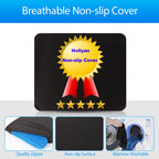 Gel Seat Cushion for Long Sitting, (Thick & Large) Cushion for Wheelchair