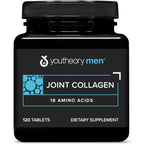 Buy now Youtheory Men's Joint Collagen with 18 Amino Acids - Hair, Nail, Muscle, Bone & Joint Support - with Boswellia Extract, Ginger & Black Pepper* - 120 Tablets (60-Day Supply) at indiglob india