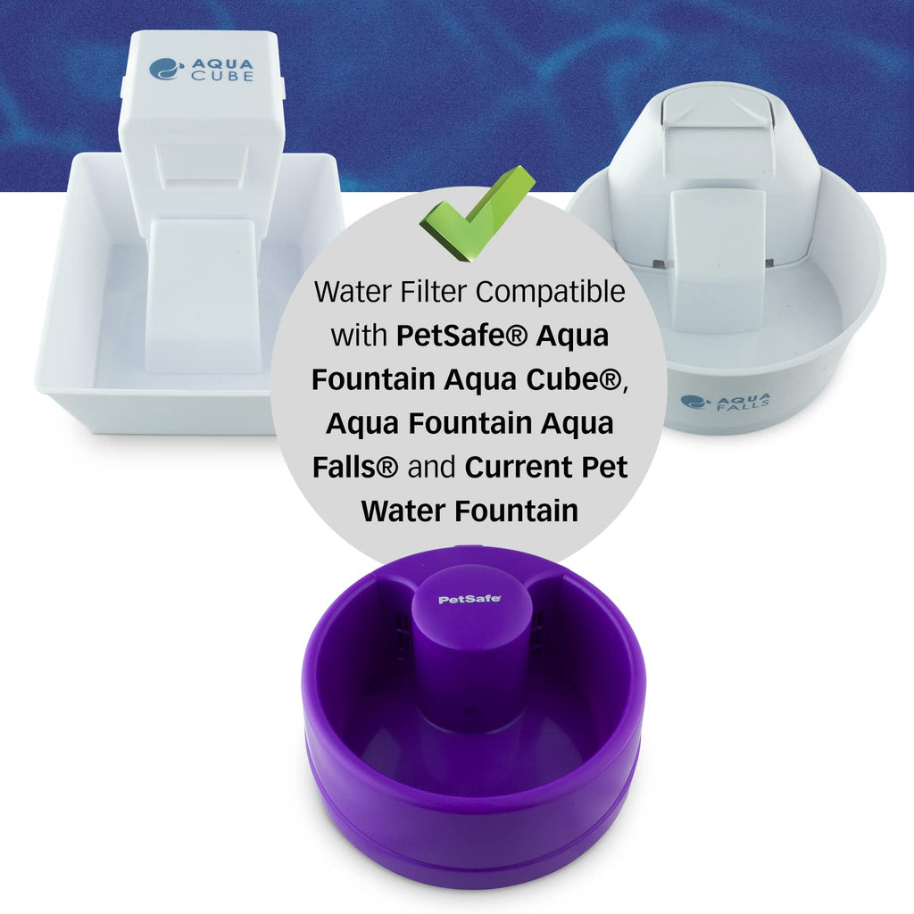 PET STANDARD Filters for PetSafe Current & Aqua Cube, 12-Pack