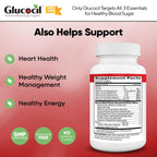 Glucocil – Softgels - Premium Blood Sugar Support - New Clinical Study Published March 2026-3 Million Bottles Sold - Supports the 3 Essentials for Healthy Blood Sugar - Since 2008