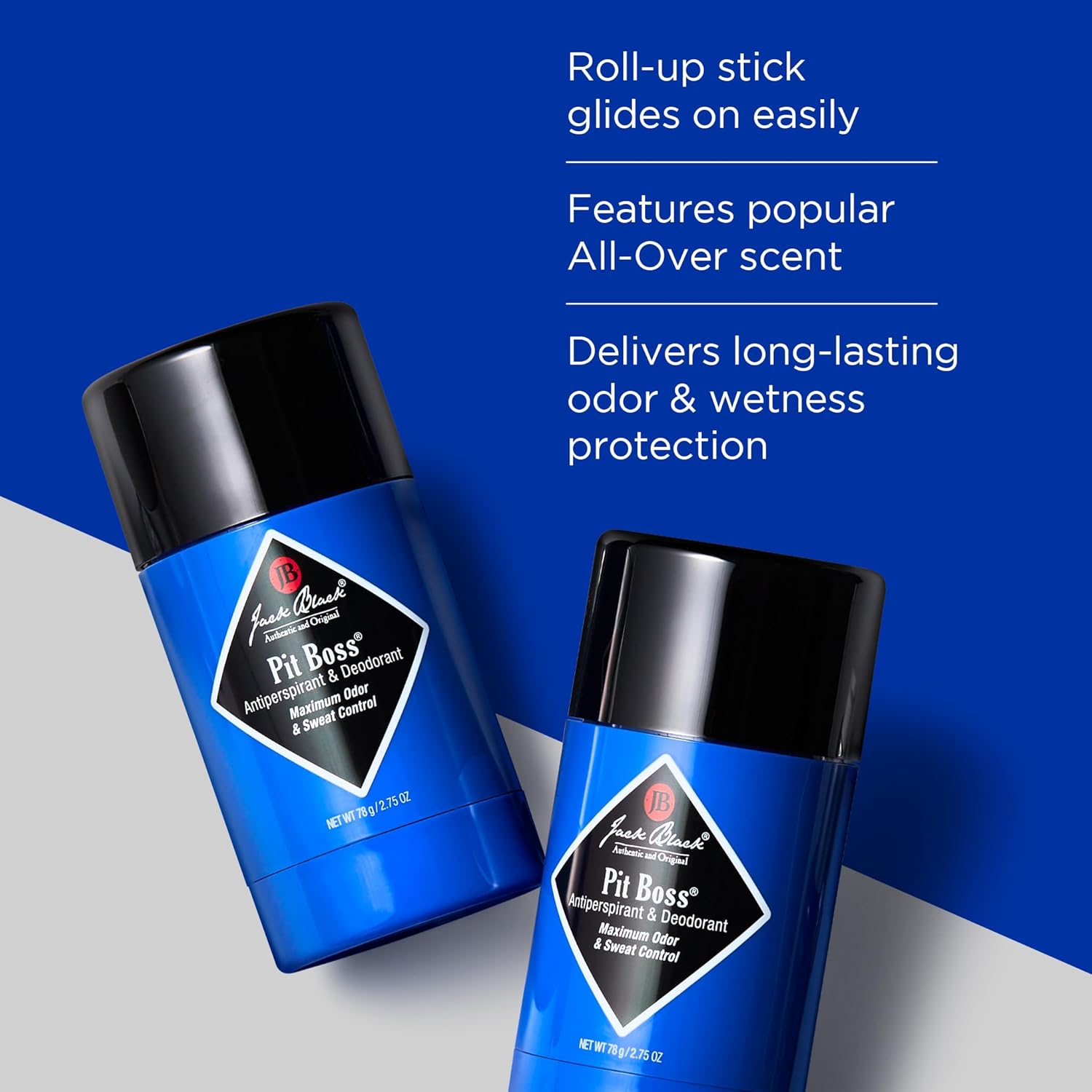 Buy now Jack Black Pit Boss Antiperspirant & Deodorant Men - 2.75 oz - Mens Deodorant for Sensitive Skin at indiglob india