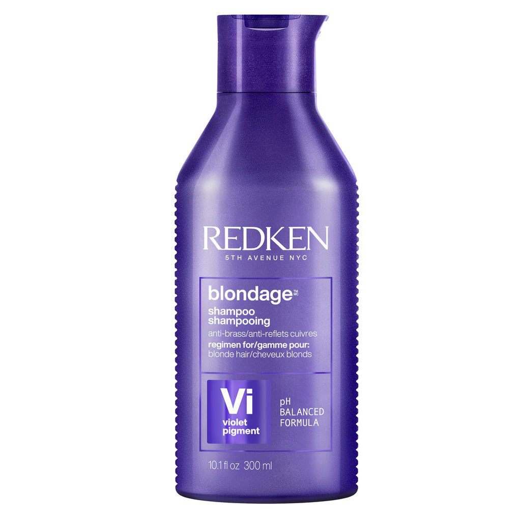 Redken Blondage Purple Shampoo – For Blonde Hair, 10.1 Fl Oz