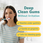 NIMBUS Extra Soft Toothbrushes (Regular Head) Periodontist Design Tapered Bristles for Sensitive Teeth and Receding Gums, Individually Wrapped Plaque Remover Travel Toothbrush (10 Pack, Colors Vary)