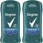 Degree Men Original Antiperspirant Cool Rush Twin Pack Sweat 2 Pack 2.7 oz | 48-Hour Sweat & Odor Protection for Men