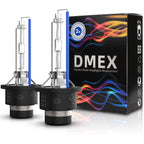 Buy now DMEX D4S HID Headlight Bulbs Xenon 35W Replacement 66440 42402 42402WX - Pack of 2, 8000K White Blue (Not fit Halogen Headlamp) at indiglob india