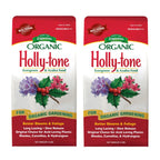 Espoma Organic Holly-Tone 4-3-4 Natural & Organic Evergreen & Azalea Plant Food; 4 lb. Bag; The Original & Best Fertilizer for All Acid Loving Plants Including Rhododendrons & Hydrangeas. Pack of 2