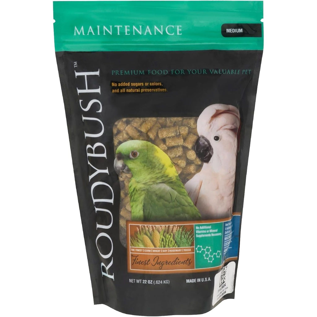 Buy now Roudybush Daily Maintenance Food for Birds - Scientifically Formulated Bird Feed - Bird Food Pellets w/Corn, Wheat, Soy & More - Nutritious & Healthy Feed for Birds (Medium, 22oz) Default at indiglob india