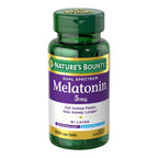Nature's Bounty Melatonin 5mg Dual Spectrum, 100% Drug Free Sleep Supplement, Quick Release and Extended Release, Promotes Relaxation and Sleep Health, 60 Bi-Layer Tablets (Pack of 2)