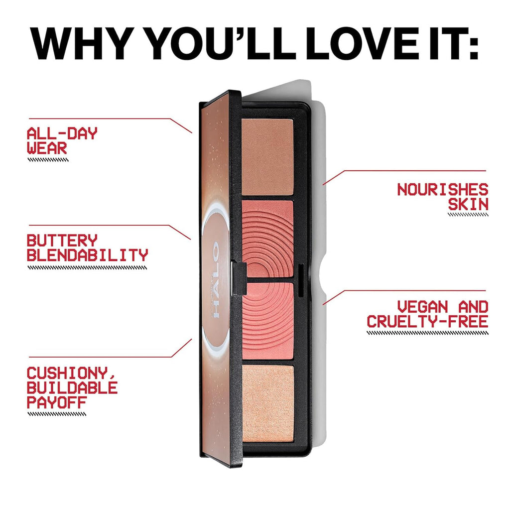 Buy now Smashbox Halo Sculpt + Glow Face Palette | Vitamin E, Long Lasting, Contour + Highlighter, 0.55 oz. at indiglob india