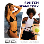 Ufree 3-in-1 Bikini Trimmer Electric Razors for Women, Gifts for Women | Ceramic Blade, IPX7 Waterproof, Lady Shaver, Travel Lock, for Face, Legs, Pubic Hair, Underarms, Body Hair Trimmer, Purple