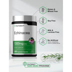 Horbäach Echinacea Extract Capsules | 300 Count
