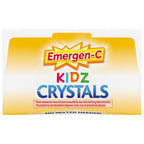 Emergen-C Kidz Vitamin C 250mg Crystals, Strawberry, 56 Packets | No Water Needed, B Vitamins for Energy, Zinc and Manganese, Easy Pouch Format, Kids Crystals