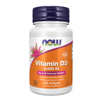 NOW Foods Supplements, Vitamin D-3 50,000 IU Softgels, 50 softgels