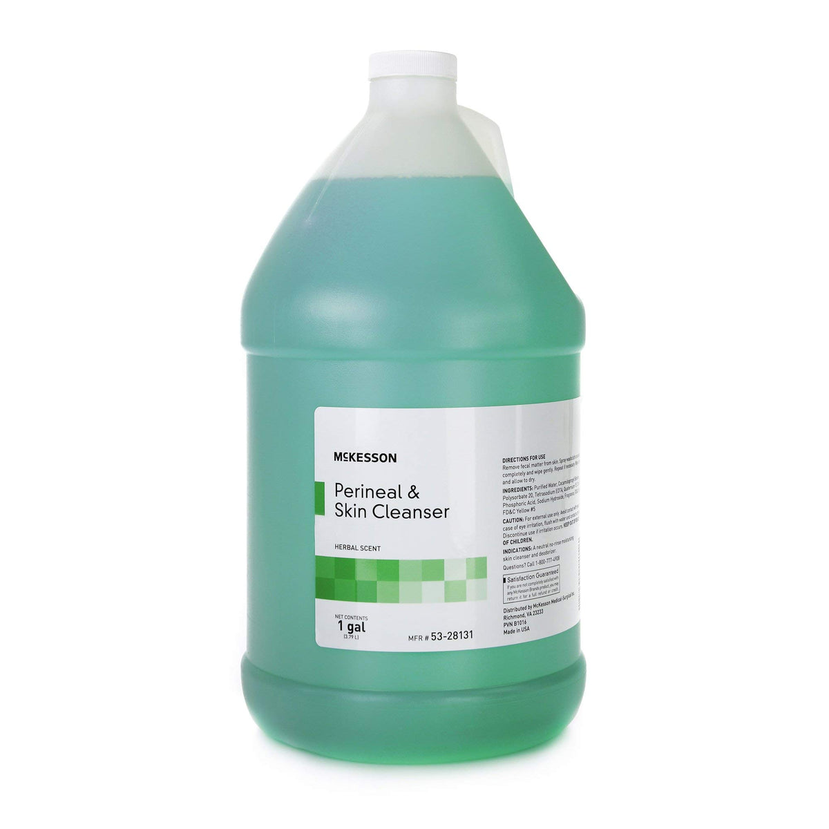 McKesson Perineal Skin Cleanser, Herbal Scent, 1 gal, 1 ct