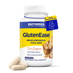 Enzymedica GlutenEase, Helps Gas & Bloating - 60 Capsules | Digestive Enzyme Supplement for Women & Men, Gluten & Casein Sensitivity Support, Enzymes for Digestion & Gut Health
