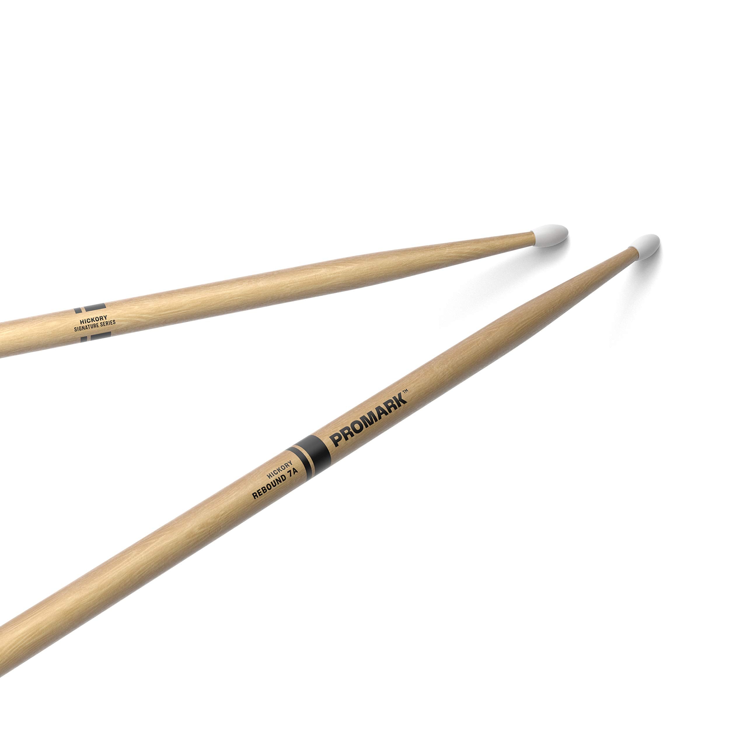 Buy now ProMark Rebound 5A Long Hickory Drumsticks, Acorn Wood Tip, 1 Pair at indiglob india
