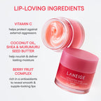 LANEIGE Lip Sleeping Mask: Korean Overnight Treatment For Dry Lips | Hydrating & Nourishing Overnight Lip Treatment Mask with Vitamin C, Shea & Murumuru Seed Butter | Now Build Your Own Bespoke Swirl