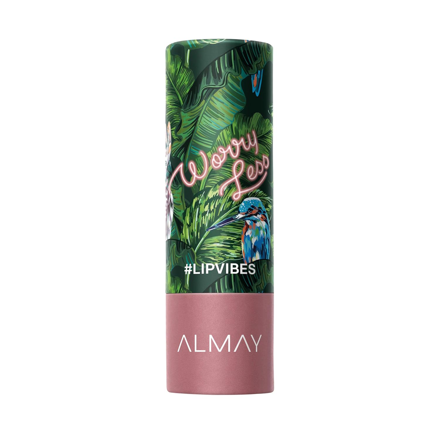 Buy now Almay Lip Vibes Lipstick with Vitamin E Oil & Shea Butter, Matte Finish, Hypoallergenic, Treat Yourself, 0.14 Oz 0.14 Ounce (Pack of 1) 004 Worry Less at indiglob india