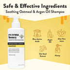 ECZEMA HONEY Nourishing Shampoo, Daily Dandruff Shampoo (8 Oz)
