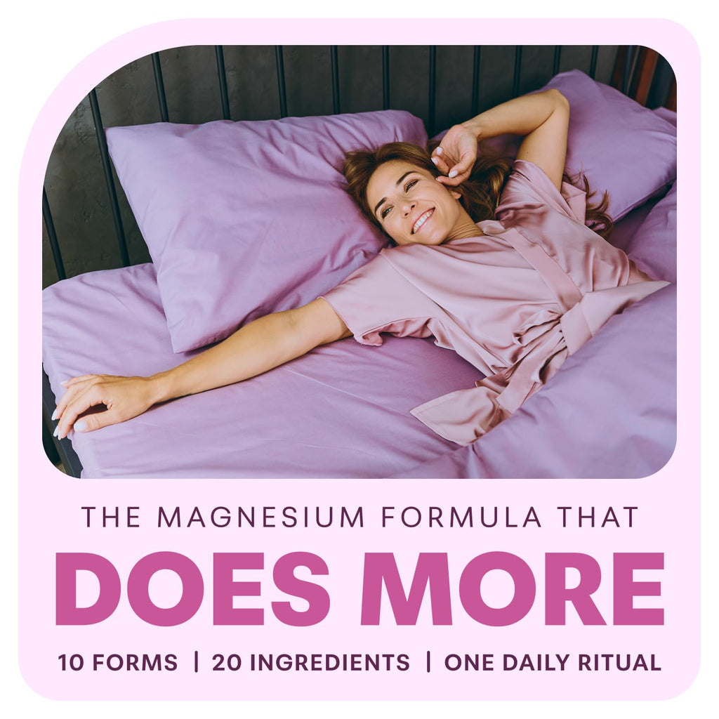 Micro Ingredients Magnesium Complex for Women, 240 Veggie Capsules | 20-in-1 with Glycinate, Citrate & More + D3, K2, Methylated B Complex, Biotin, Inositol & Ashwagandha. Filler Free, Non-GMO.