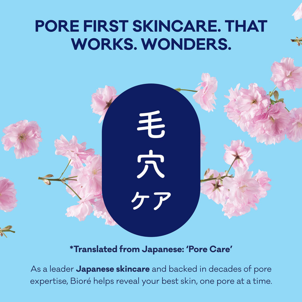 Biore Blackhead Remover Pore Strips, Deep Cleansing, Nose & Face, 14 ct | Nose, Chin & Forehead Use, Unclogs Pores Instantly, Oil-Free, Non-Comedogenic, Oily Skin, Skincare