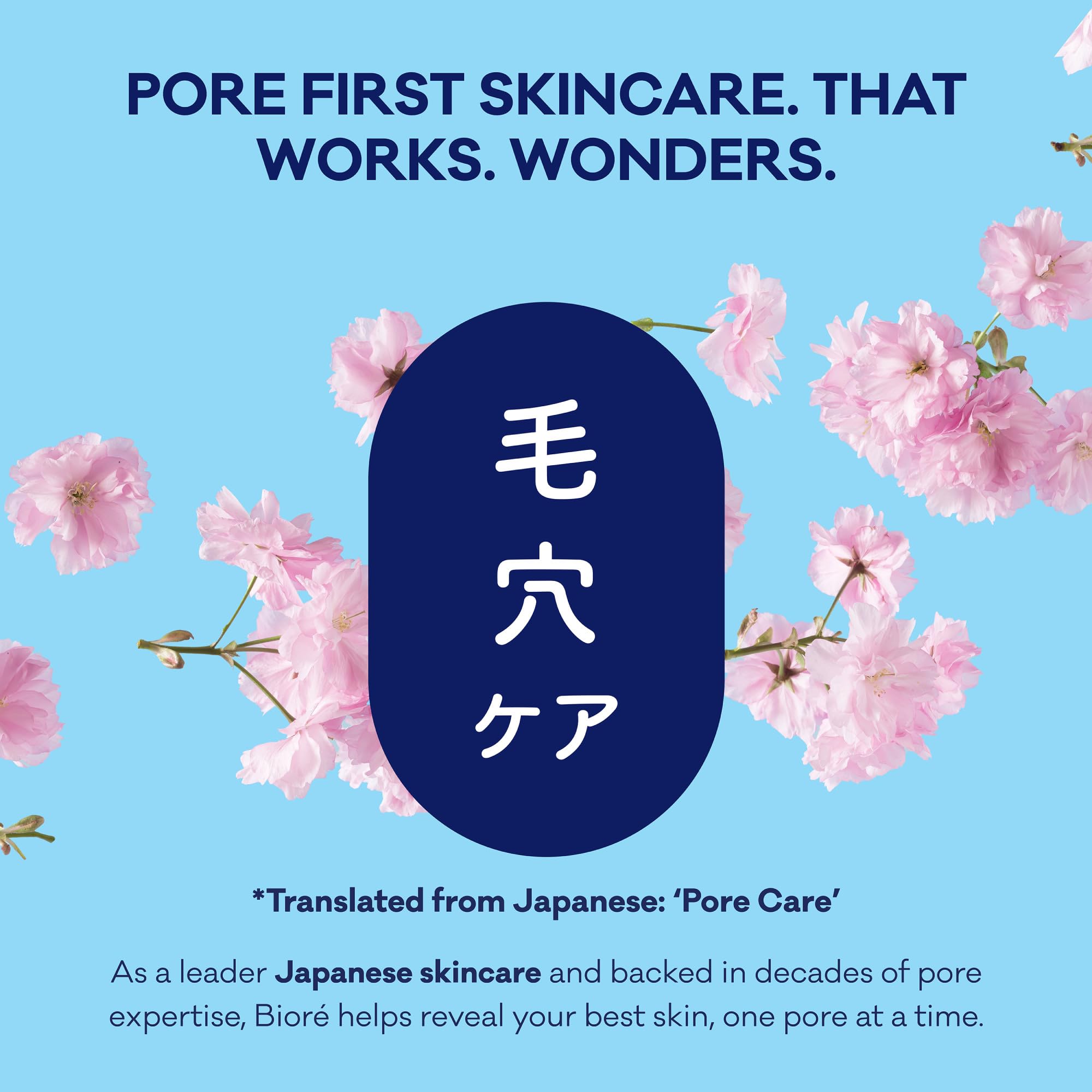 Biore Blackhead Remover Pore Strips, Deep Cleansing, Nose & Face, 14 ct | Nose, Chin & Forehead Use, Unclogs Pores Instantly, Oil-Free, Non-Comedogenic, Oily Skin, Skincare