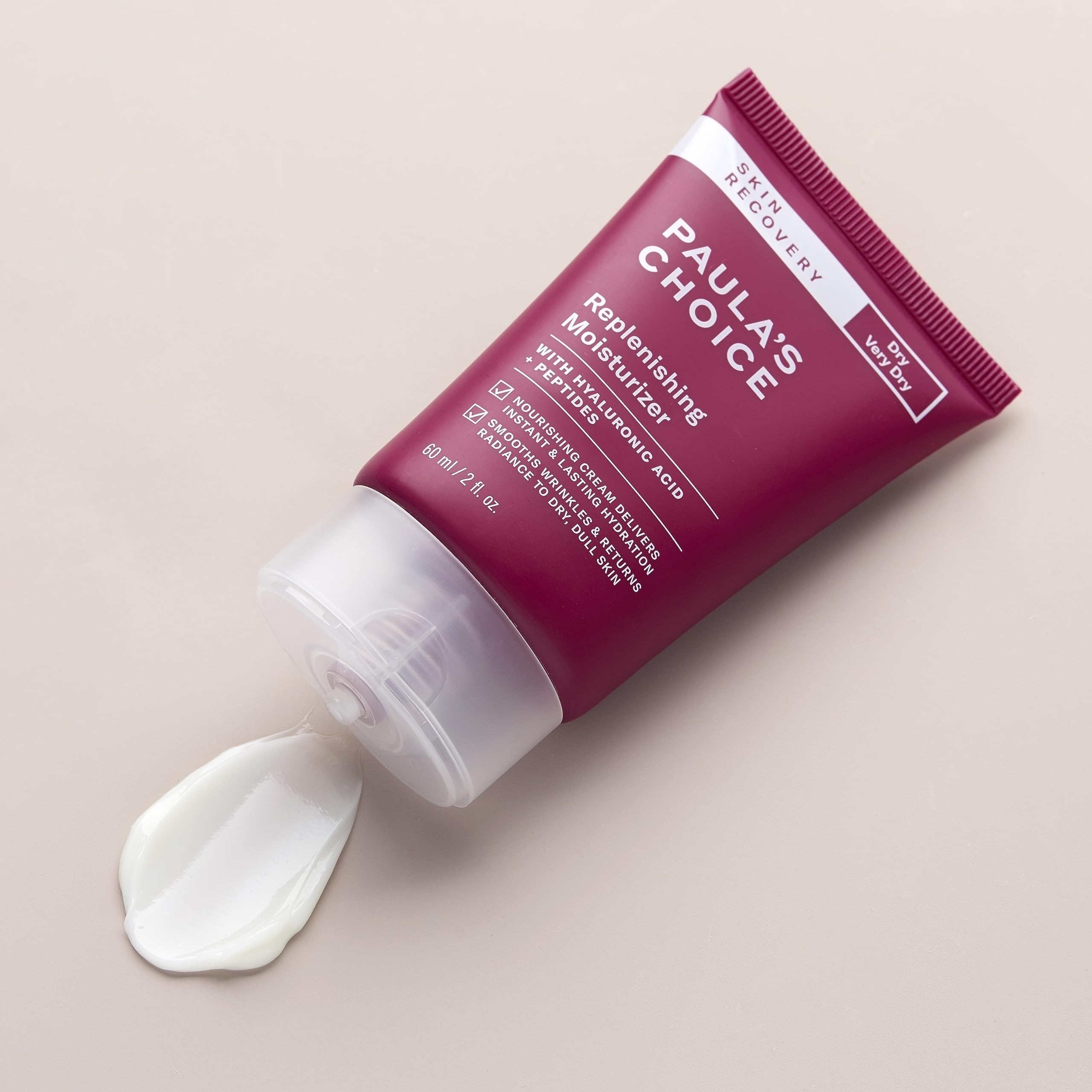 Buy now Paula's Choice SKIN RECOVERY Replenishing Face Moisturizer Cream, Daily Facial Moisturizer with Hyaluronic Acid, & Peptides, Face Lotion for Dry, Sensitive Skin, Fragrance-Free, 2oz at indiglob india
