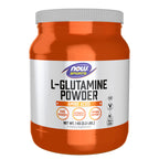 NOW Foods Sports Nutrition, L-Glutamine Pure Powder, Nitrogen Transporter*, Amino Acid, 1-Pound
