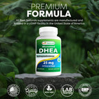 Buy now Best Naturals, Micronized DHEA 25 mg 180 Capsules at indiglob india