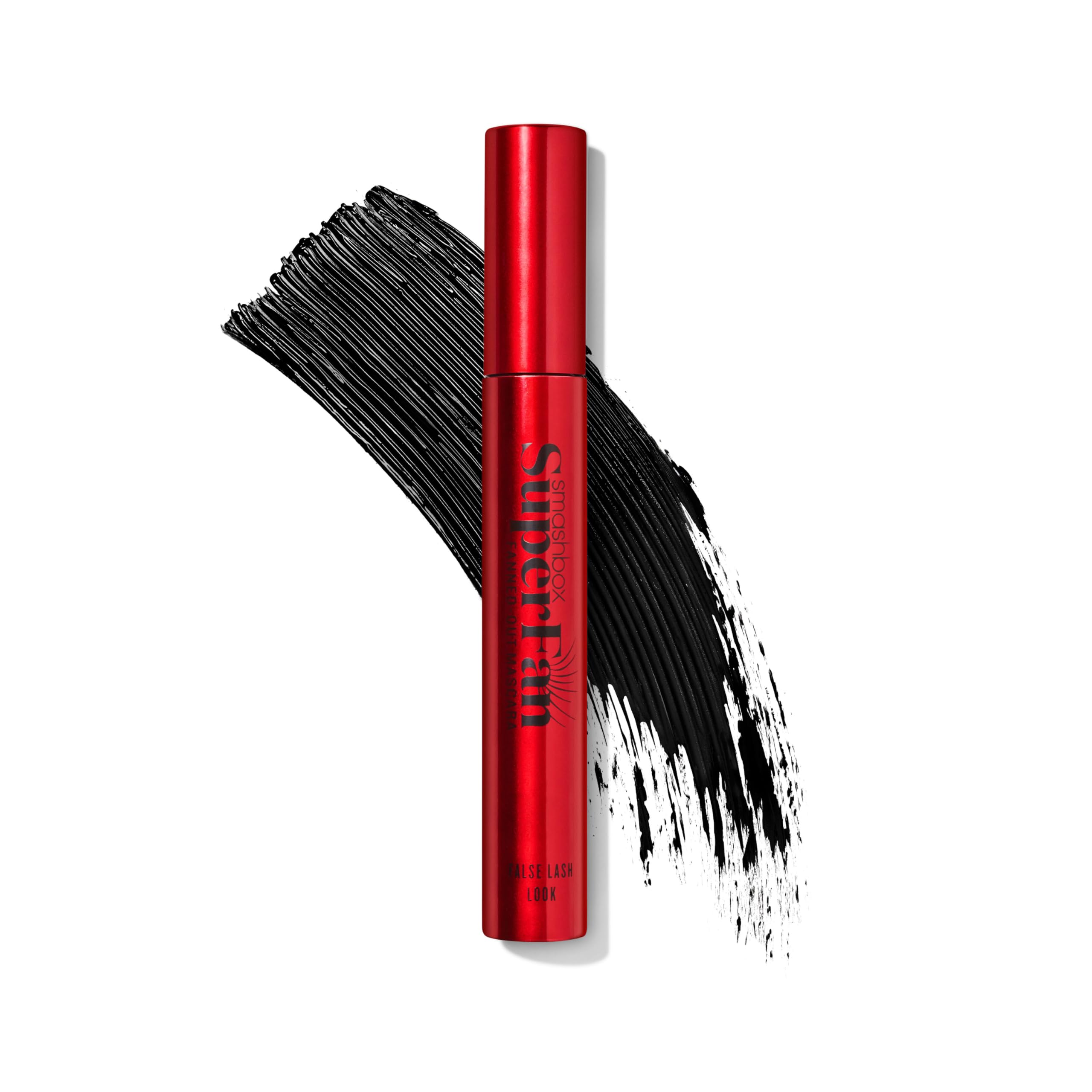 Buy now Smashbox Super Fan Lash Lengthening Mascara | Fanned-Out Volume + Length, Long-Wearing Mascara without Clumping, 0.34 Fl Oz, Black at indiglob india