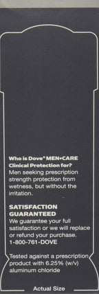 Buy now Dove Men+Care Deodorant, 96H Clinical Protection Antiperspirant, Clean Comfort 4-Pack â€“ Prescription Strength Wetness Protection with Â¼ Moisturizers, 1.7 Oz Ea at indiglob india