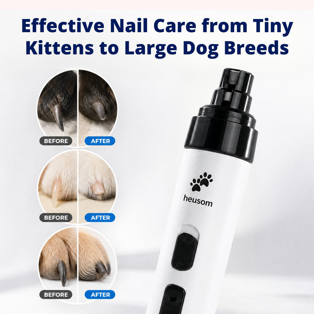 Silent Groom Pro Pet Nail Grinder | Whisper Quiet Dog Nail Grinder