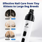 Silent Groom Pro Pet Nail Grinder | Whisper Quiet Dog Nail Grinder