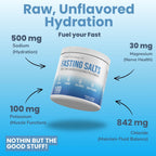 Fasting Electrolytes - Unflavored Electrolyte Powder - 100 Servings - Fasting Salts - Fasting Supplement - Electrolytes for Fasting