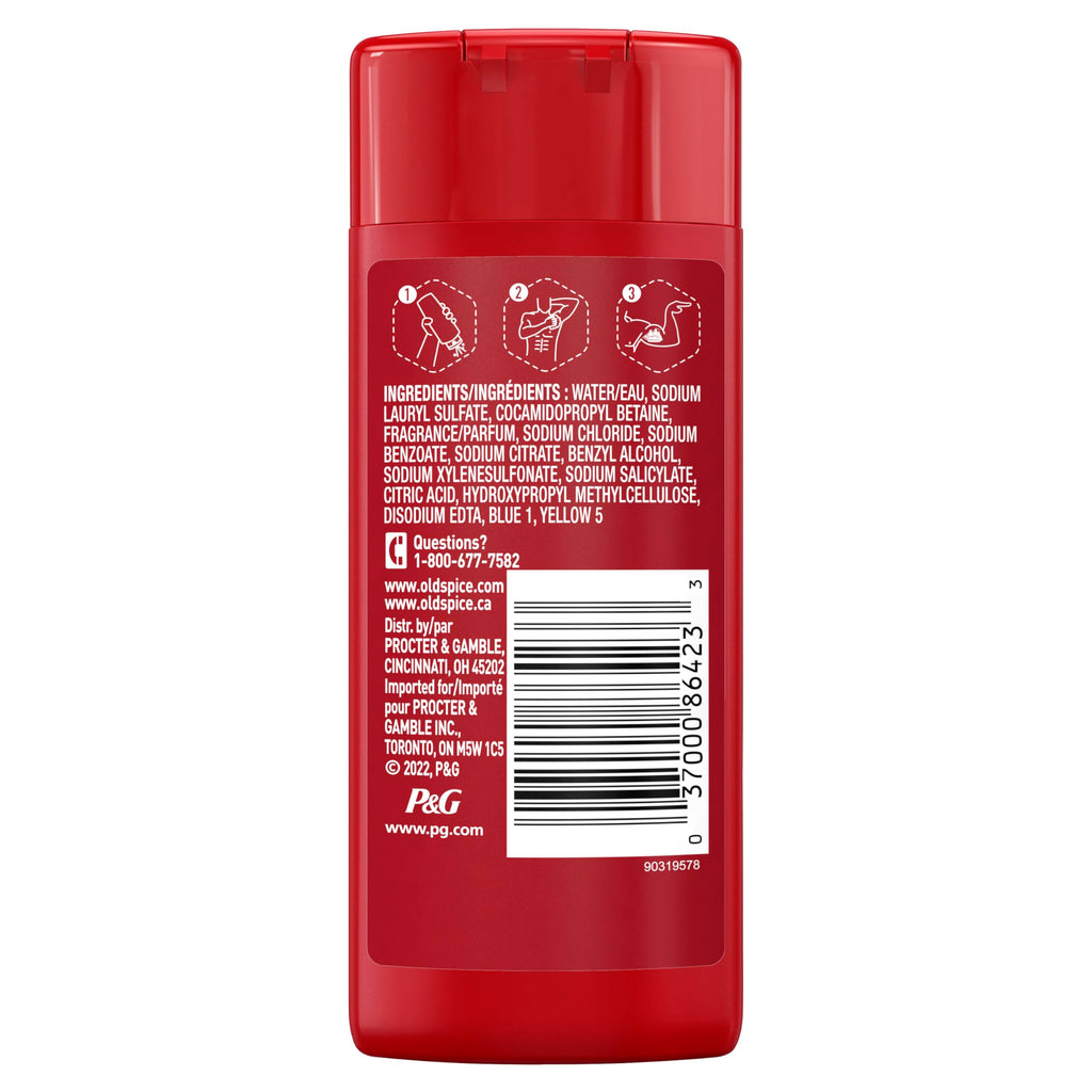 Old Spice Aluminum Free Deodorant for Men, 24/7 Odor Protection, 24/7 Freshness & Lasting Scent, Bearglove Scent, 3.0 oz with Travel Size Swagger Body Wash (Pack of 4)