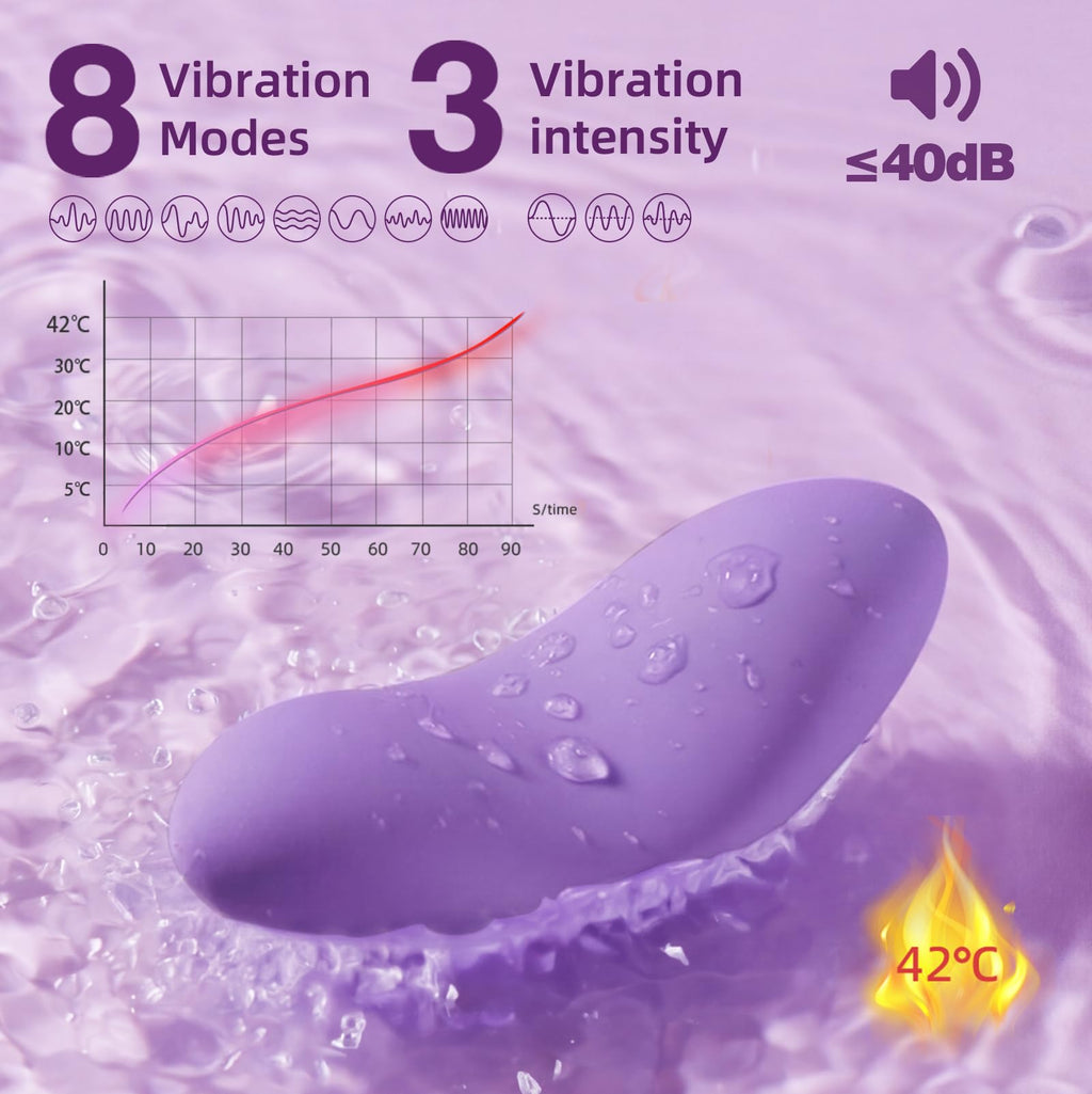 SVAKOM Wearable Vibrator Sex Toys APP Remote Heated Vibrating Panties