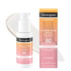 Neutrogena Invisible Defense Face Serum, SPF 60, Fragrance Free 1.7 fl. oz | Broad Spectrum Sunscreen, Hydrating Serum, Water-Resistant, Contains Antioxidants