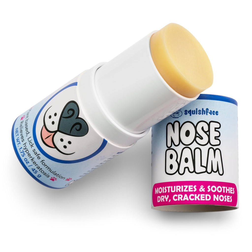 Squishface Dog Lick Safe Nose Balm for Hyperkeratosis & Dry Cracked Snouts