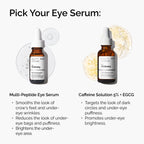 The Ordinary Multi-Peptide Eye Serum, Anti-Aging Formula for Crow’s Feet, Dark Circles & Puffiness